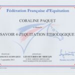 diplome de savoir d'équitation éthologique